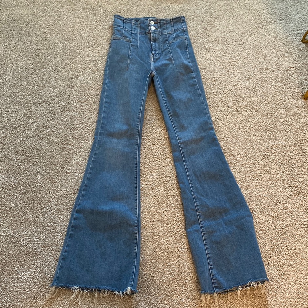 Free people jayde flare jeans